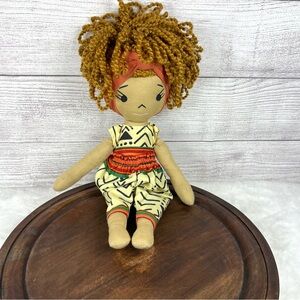 HarperIman Handmade Linen Doll Petite Collection: QUINN Plush Toy